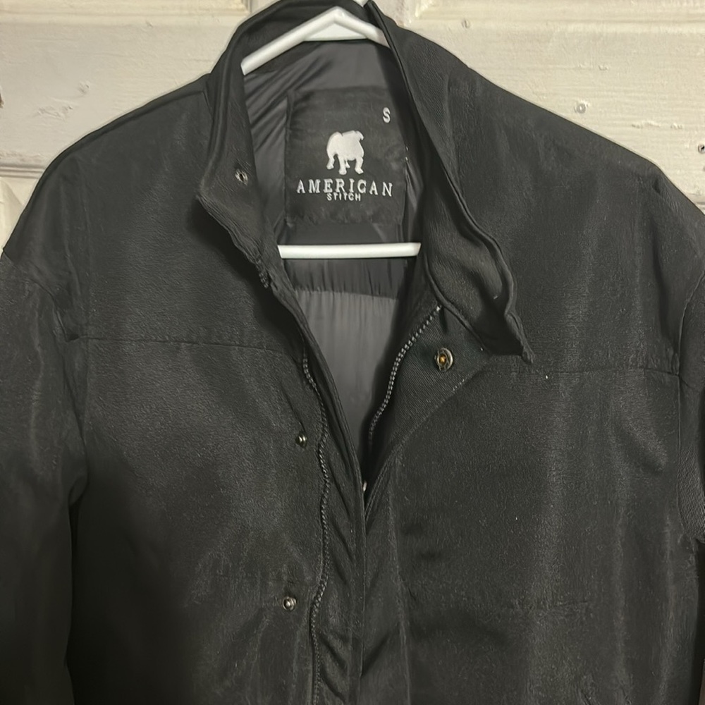 Men black puffer jacket - Picture 3 of 3